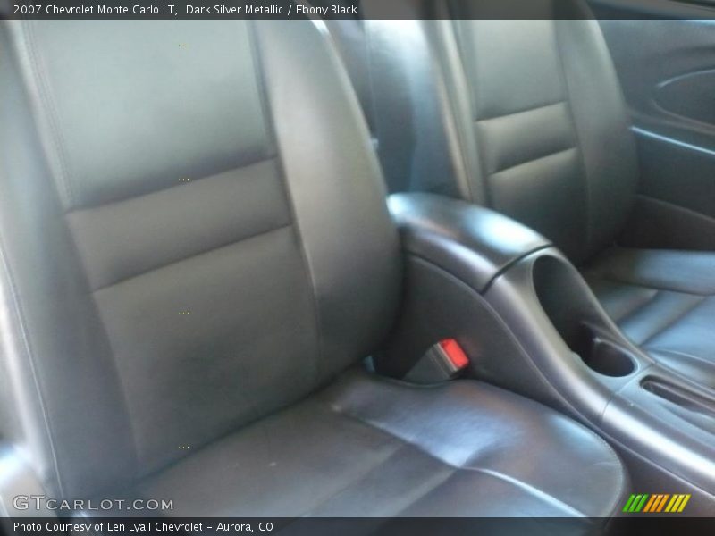 Dark Silver Metallic / Ebony Black 2007 Chevrolet Monte Carlo LT