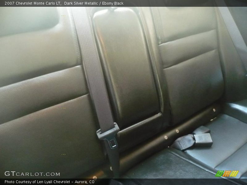 Dark Silver Metallic / Ebony Black 2007 Chevrolet Monte Carlo LT