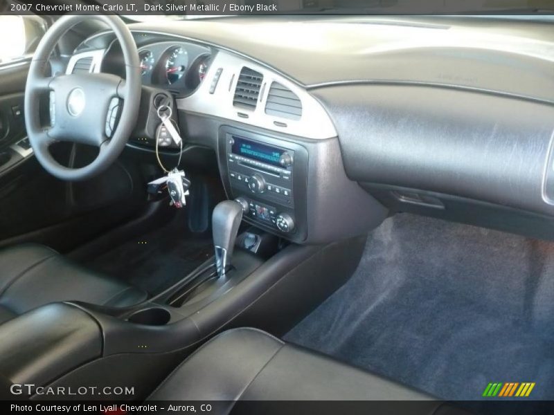 Dark Silver Metallic / Ebony Black 2007 Chevrolet Monte Carlo LT