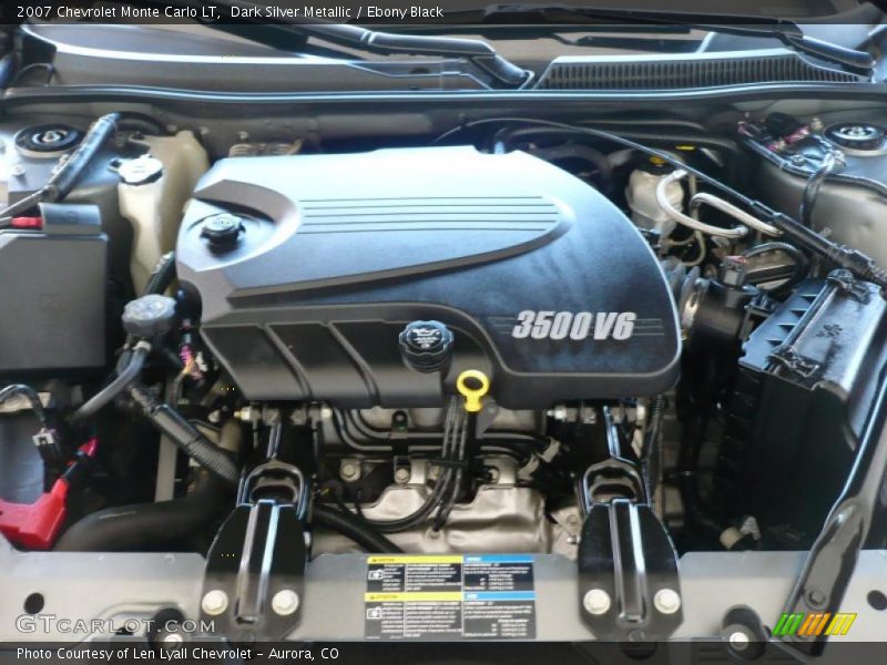 Dark Silver Metallic / Ebony Black 2007 Chevrolet Monte Carlo LT