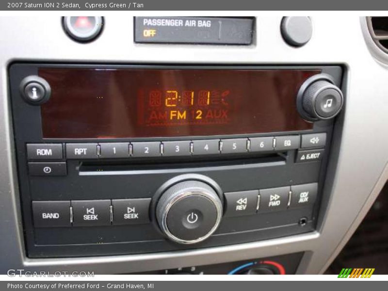 Cypress Green / Tan 2007 Saturn ION 2 Sedan