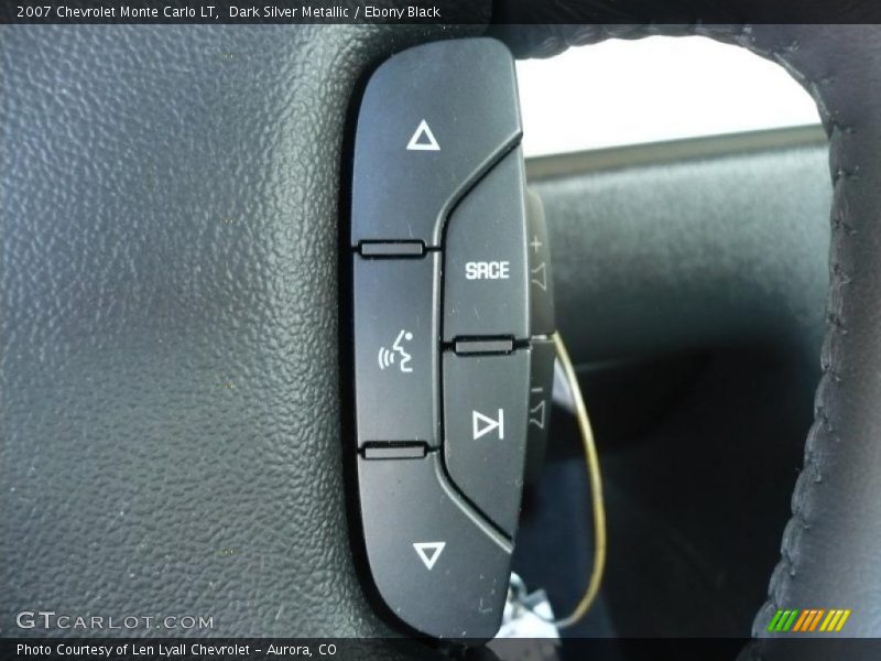 Dark Silver Metallic / Ebony Black 2007 Chevrolet Monte Carlo LT