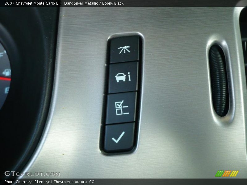 Dark Silver Metallic / Ebony Black 2007 Chevrolet Monte Carlo LT
