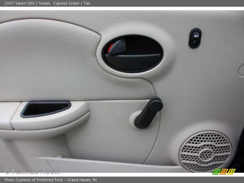 Cypress Green / Tan 2007 Saturn ION 2 Sedan