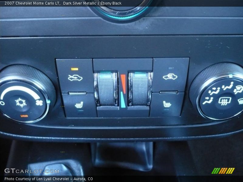 Dark Silver Metallic / Ebony Black 2007 Chevrolet Monte Carlo LT