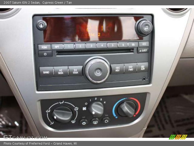 Cypress Green / Tan 2007 Saturn ION 2 Sedan