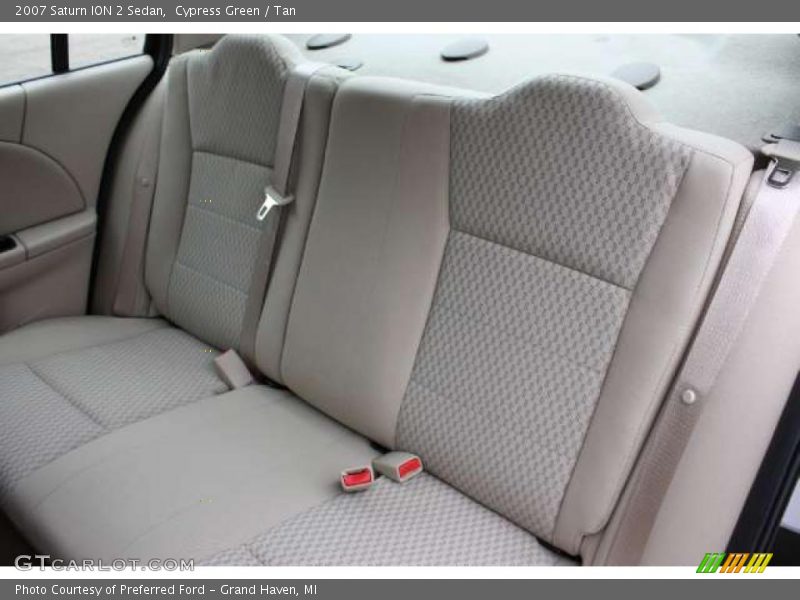 Cypress Green / Tan 2007 Saturn ION 2 Sedan