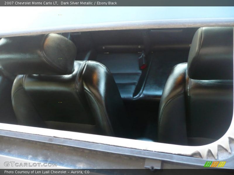 Dark Silver Metallic / Ebony Black 2007 Chevrolet Monte Carlo LT