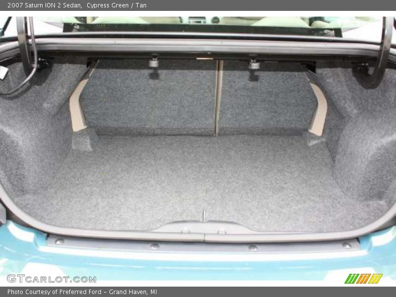 Cypress Green / Tan 2007 Saturn ION 2 Sedan