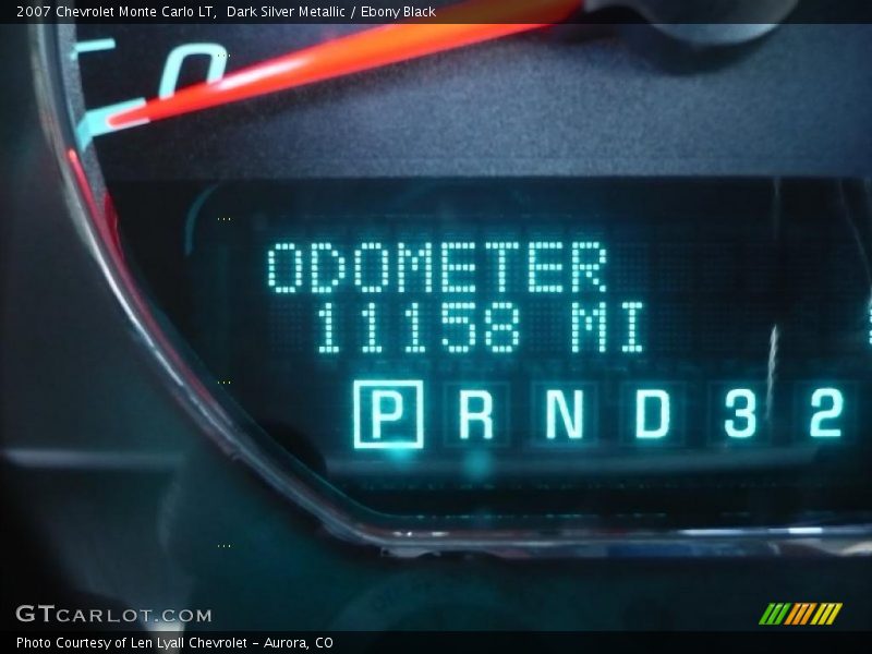 Dark Silver Metallic / Ebony Black 2007 Chevrolet Monte Carlo LT