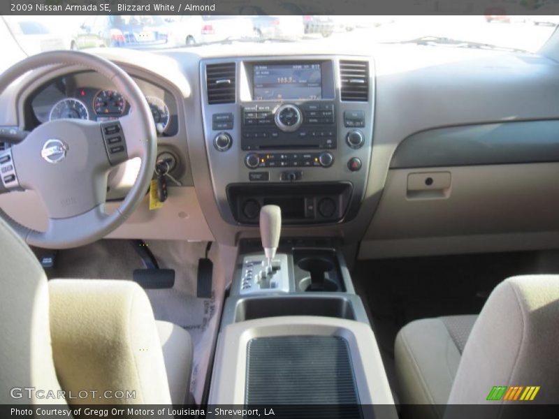 Blizzard White / Almond 2009 Nissan Armada SE