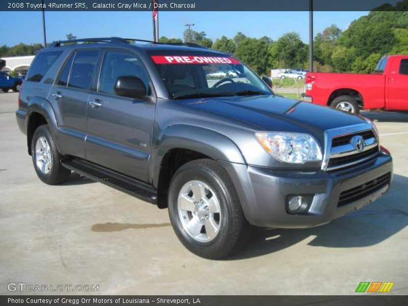 Galactic Gray Mica / Dark Charcoal 2008 Toyota 4Runner SR5
