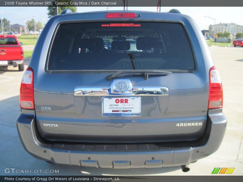 Galactic Gray Mica / Dark Charcoal 2008 Toyota 4Runner SR5