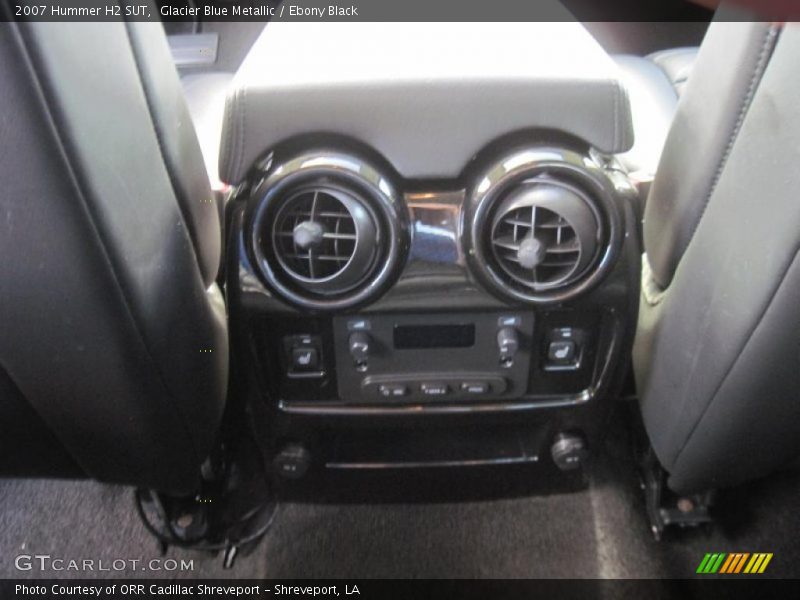 Glacier Blue Metallic / Ebony Black 2007 Hummer H2 SUT