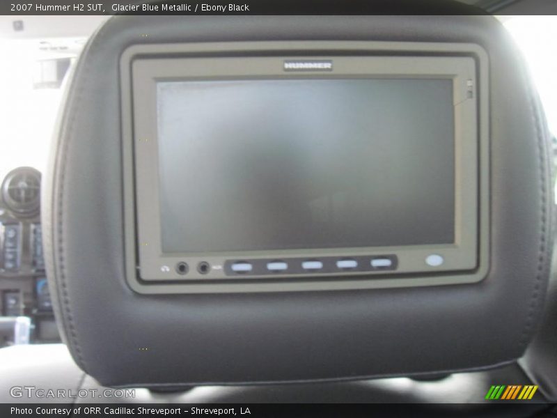 Glacier Blue Metallic / Ebony Black 2007 Hummer H2 SUT