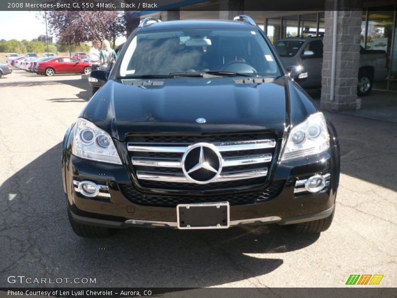Black / Black 2008 Mercedes-Benz GL 550 4Matic