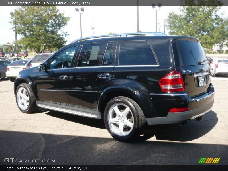 Black / Black 2008 Mercedes-Benz GL 550 4Matic