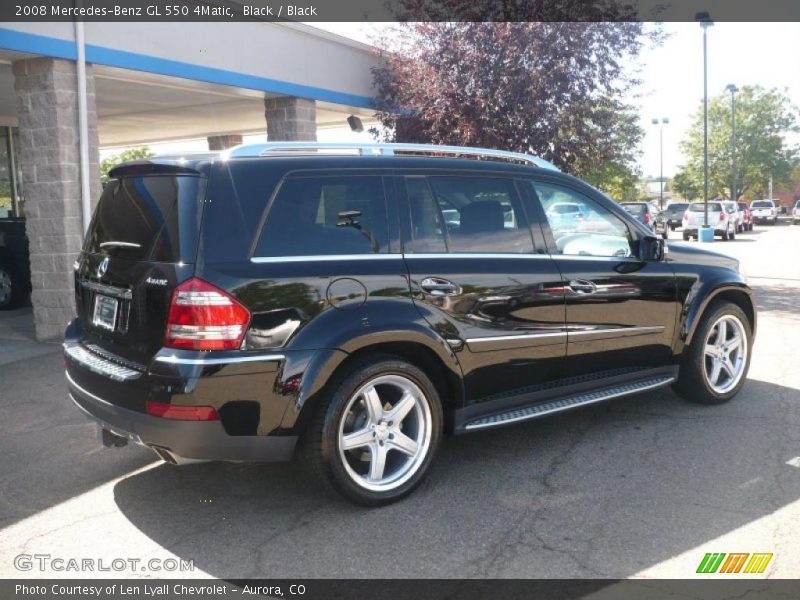 Black / Black 2008 Mercedes-Benz GL 550 4Matic