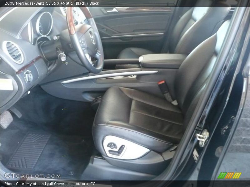 Black / Black 2008 Mercedes-Benz GL 550 4Matic