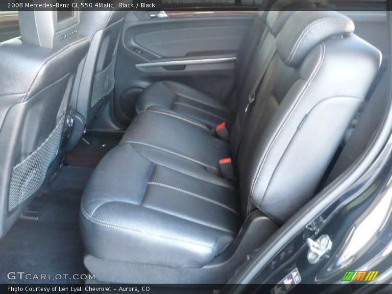 Black / Black 2008 Mercedes-Benz GL 550 4Matic