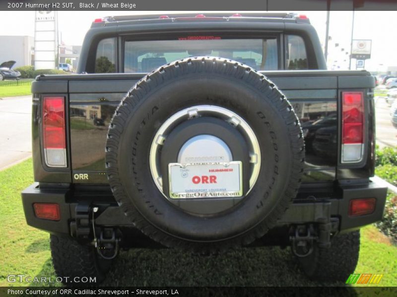 Black / Wheat Beige 2007 Hummer H2 SUT