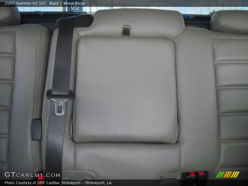 Black / Wheat Beige 2007 Hummer H2 SUT
