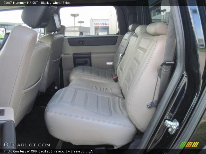 Black / Wheat Beige 2007 Hummer H2 SUT