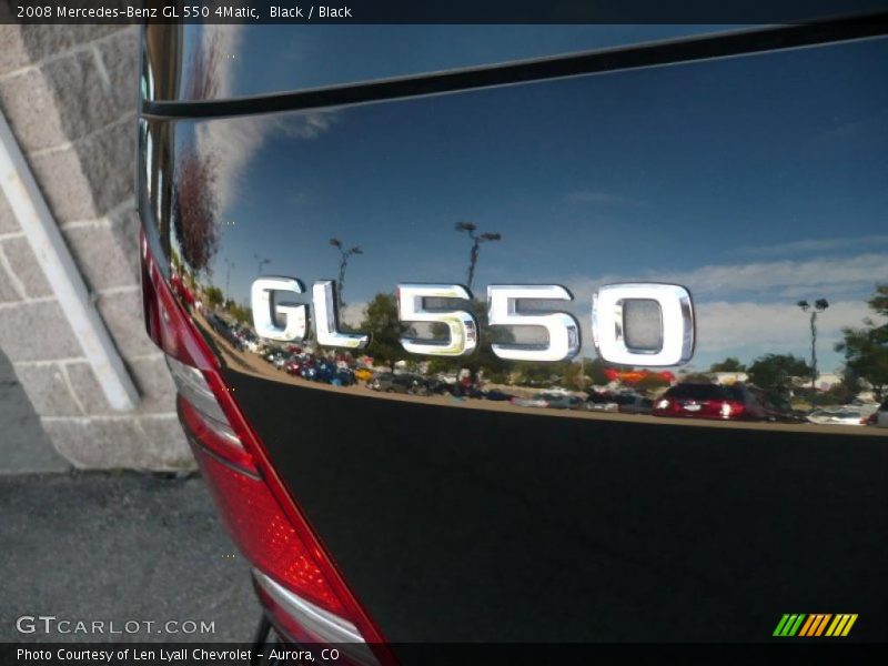 Black / Black 2008 Mercedes-Benz GL 550 4Matic