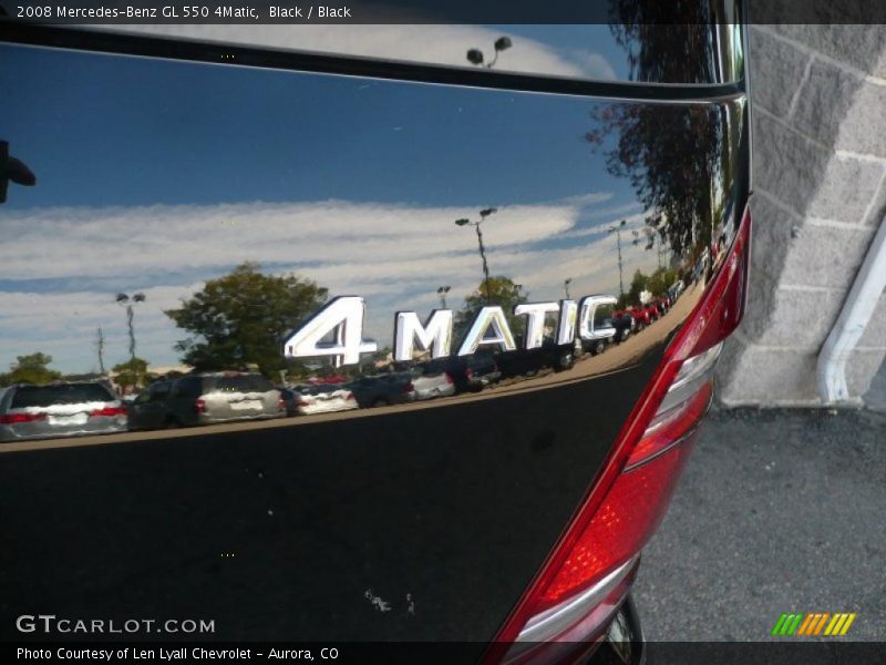 Black / Black 2008 Mercedes-Benz GL 550 4Matic