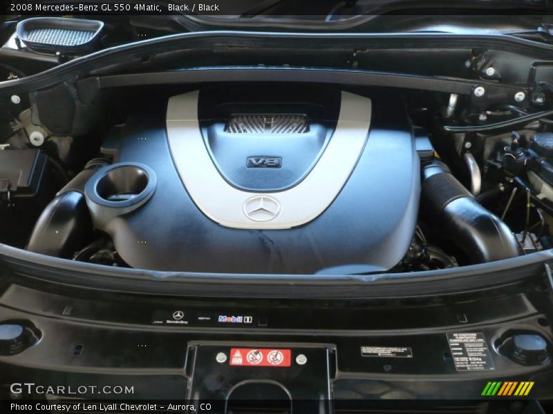 Black / Black 2008 Mercedes-Benz GL 550 4Matic