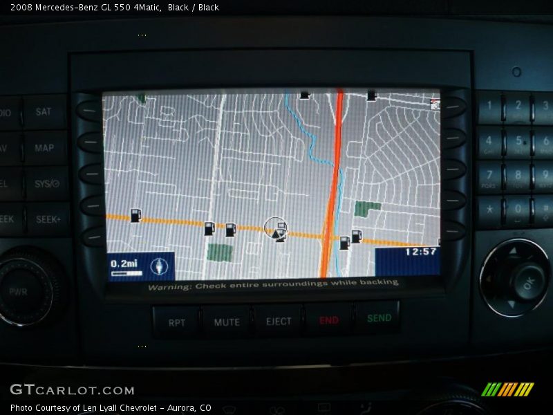 Black / Black 2008 Mercedes-Benz GL 550 4Matic