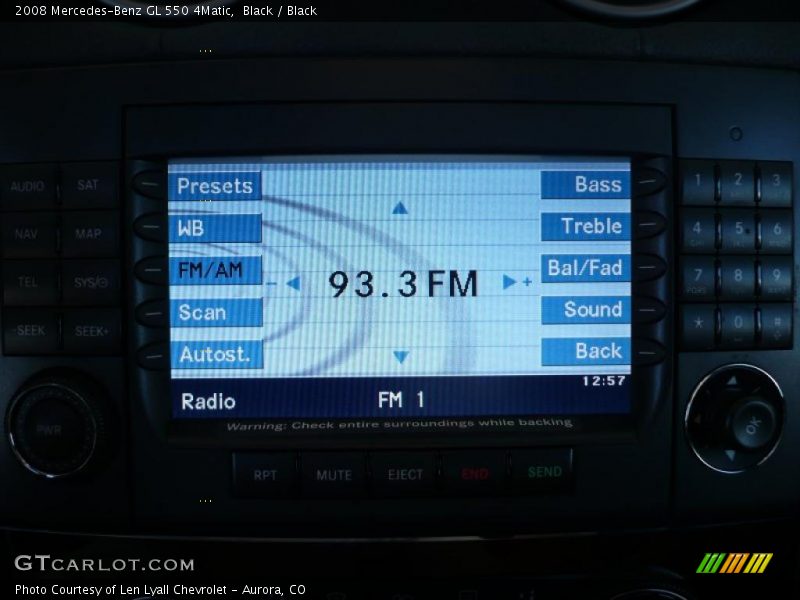 Black / Black 2008 Mercedes-Benz GL 550 4Matic