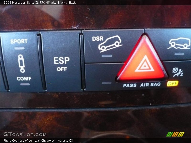 Black / Black 2008 Mercedes-Benz GL 550 4Matic