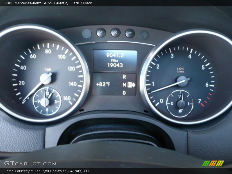 Black / Black 2008 Mercedes-Benz GL 550 4Matic