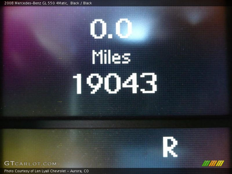 Black / Black 2008 Mercedes-Benz GL 550 4Matic