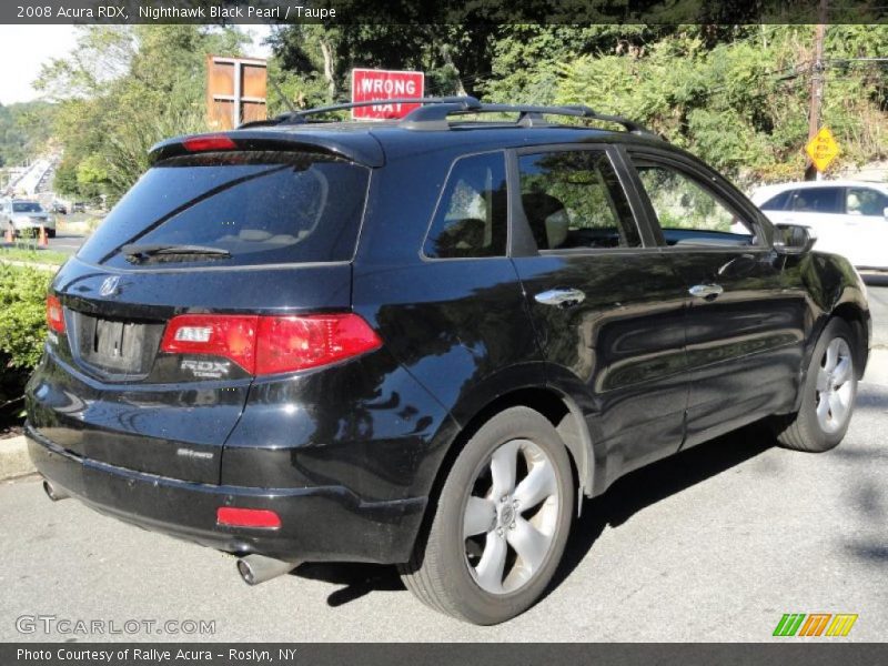 Nighthawk Black Pearl / Taupe 2008 Acura RDX
