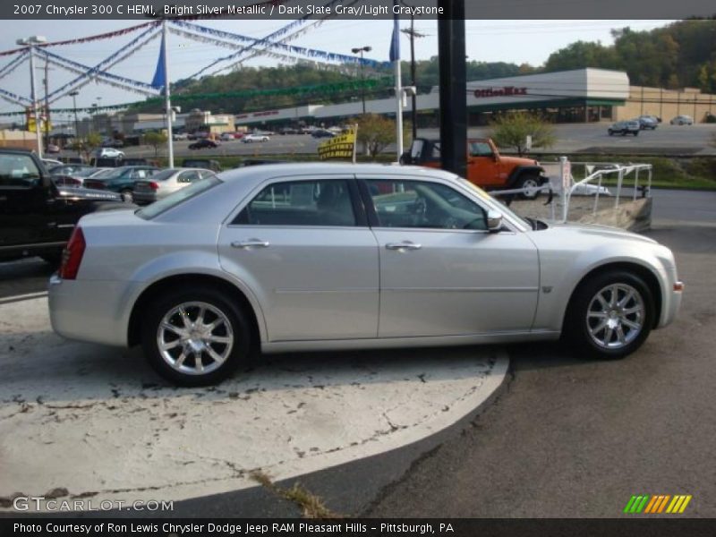 Bright Silver Metallic / Dark Slate Gray/Light Graystone 2007 Chrysler 300 C HEMI