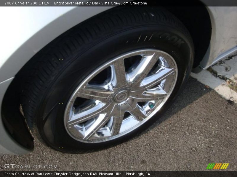 Bright Silver Metallic / Dark Slate Gray/Light Graystone 2007 Chrysler 300 C HEMI