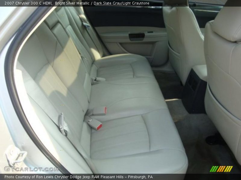 Bright Silver Metallic / Dark Slate Gray/Light Graystone 2007 Chrysler 300 C HEMI