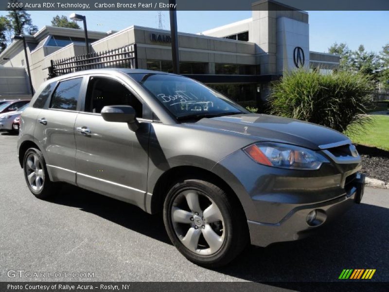 Carbon Bronze Pearl / Ebony 2008 Acura RDX Technology