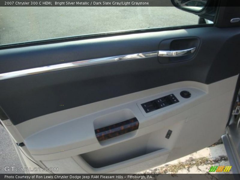 Bright Silver Metallic / Dark Slate Gray/Light Graystone 2007 Chrysler 300 C HEMI