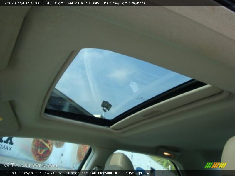Bright Silver Metallic / Dark Slate Gray/Light Graystone 2007 Chrysler 300 C HEMI