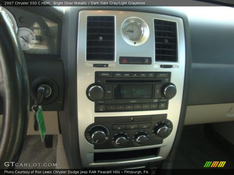 Bright Silver Metallic / Dark Slate Gray/Light Graystone 2007 Chrysler 300 C HEMI