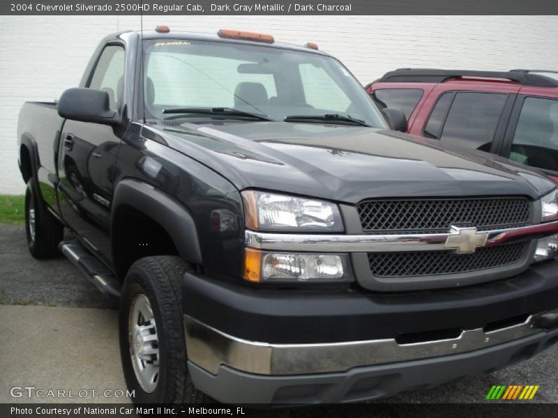 Dark Gray Metallic / Dark Charcoal 2004 Chevrolet Silverado 2500HD Regular Cab