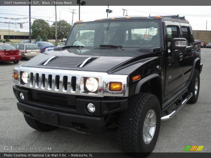 Black / Ebony Black 2007 Hummer H2 SUT