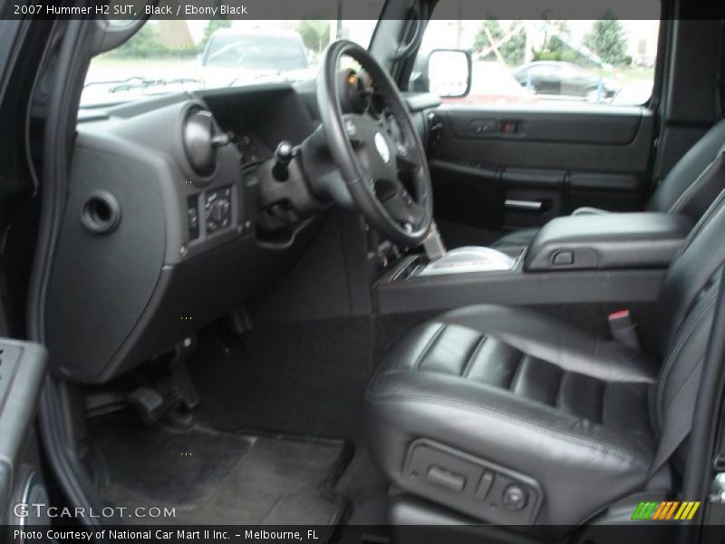 Black / Ebony Black 2007 Hummer H2 SUT