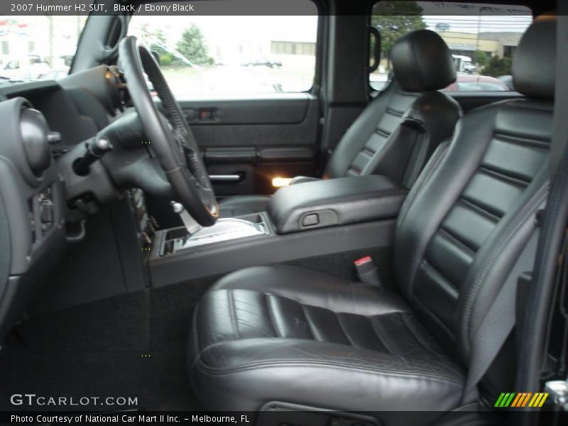 Black / Ebony Black 2007 Hummer H2 SUT