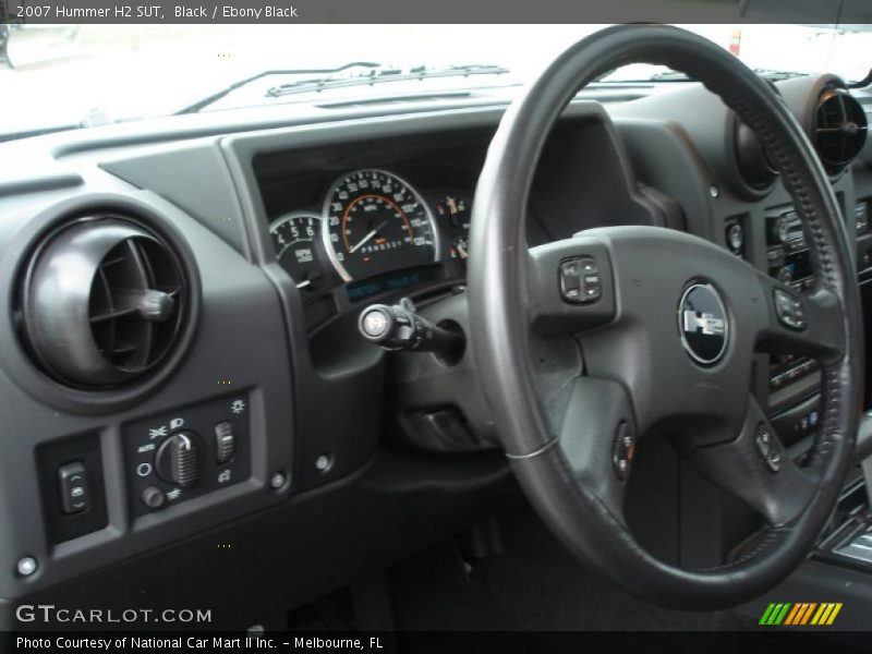 Black / Ebony Black 2007 Hummer H2 SUT