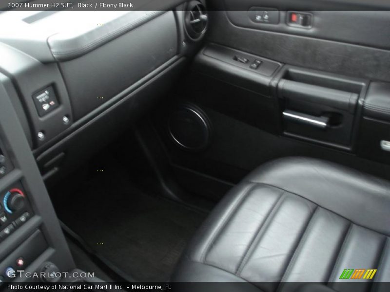 Black / Ebony Black 2007 Hummer H2 SUT