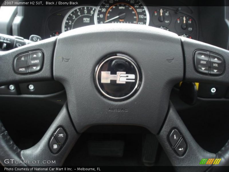 Black / Ebony Black 2007 Hummer H2 SUT